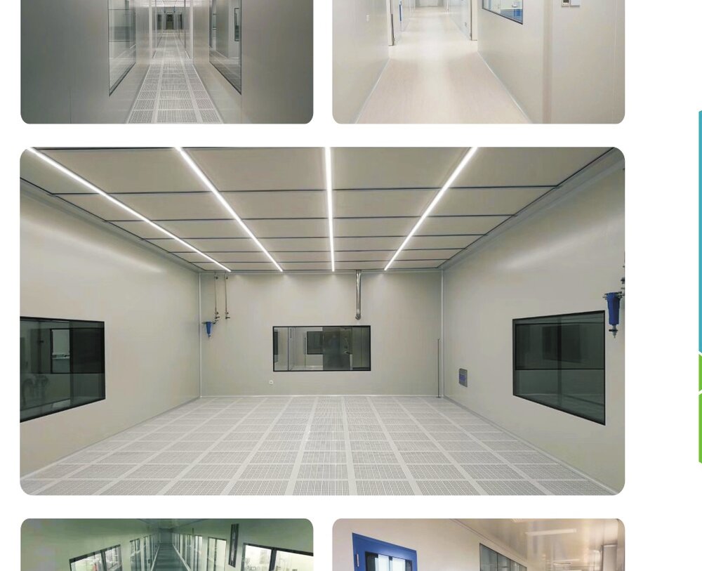 FFU ceiling electronics cleanroom
